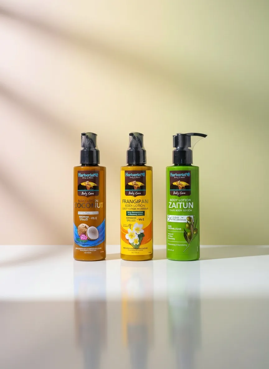 Herborist Body lotion - Zaitun | Coconut | Frangipani whitening UV filter Herborist 145ml