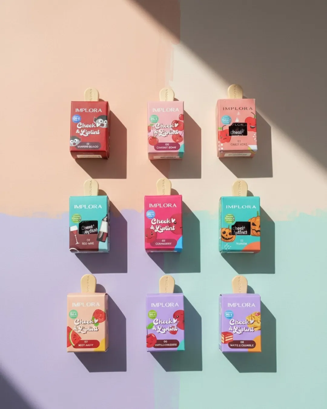 IMPLORA Cheek and Liptint Model Ice Cream