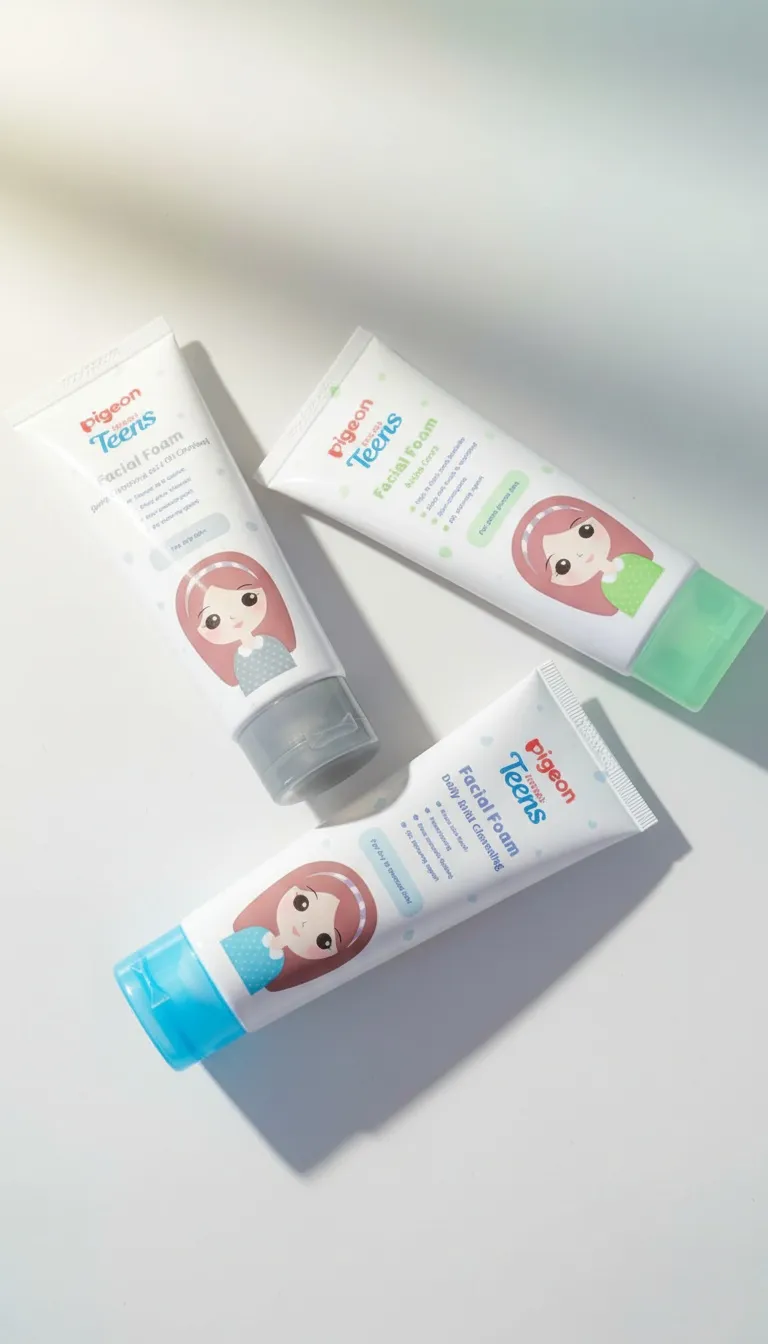 Pigeon Teens Facial Foam | Sabun cuci muka remaja | pembersih wajah 100g